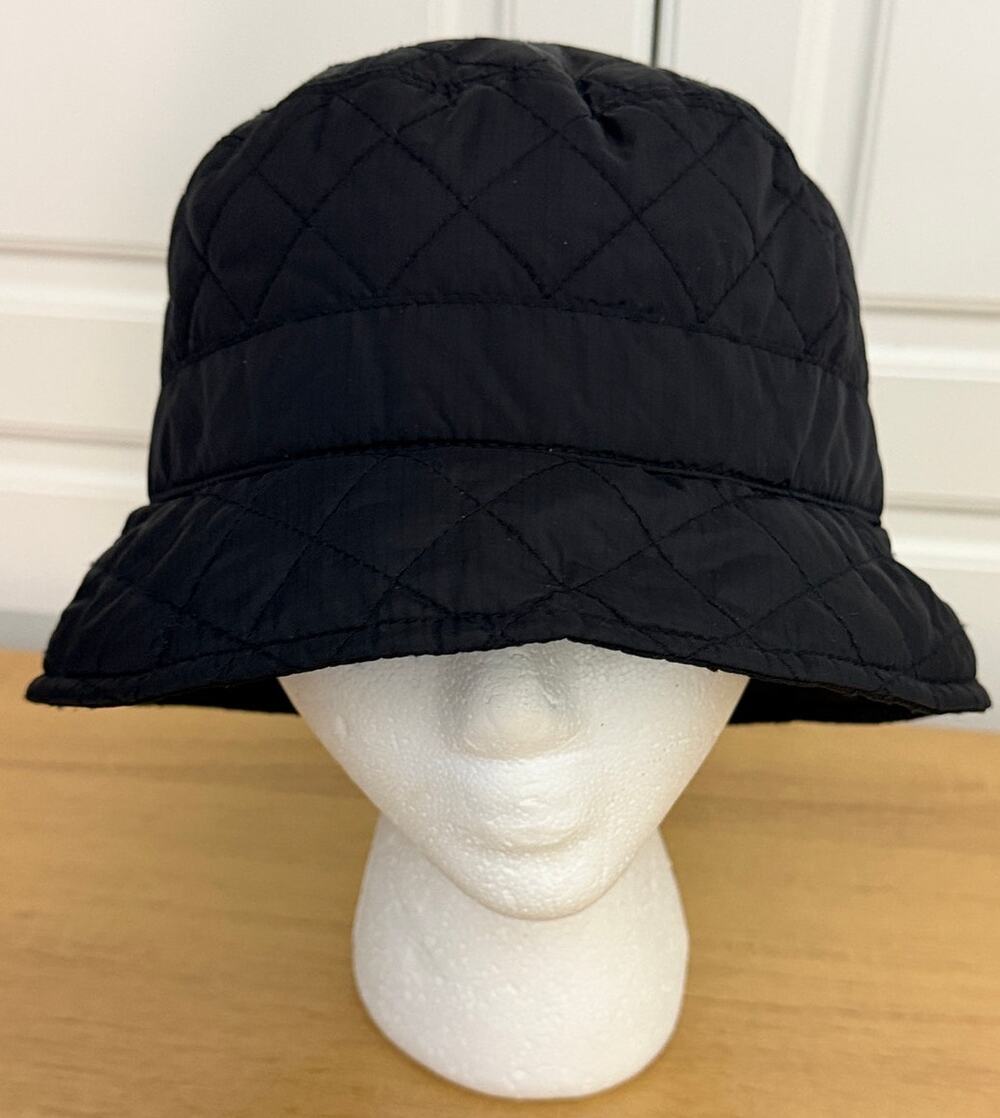 The Vermont Country Store Women's All-Weather Hat with Ear Flaps in Black OSFM